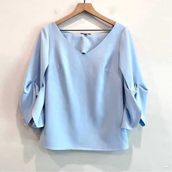 Ruched Tuck Sleeve Top