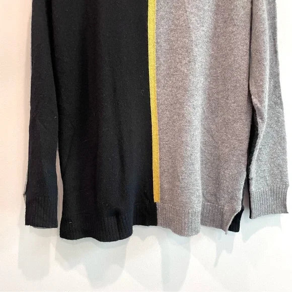 Colorblock Cashmere Sweater