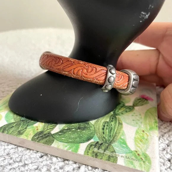 Leather Charm Bracelet