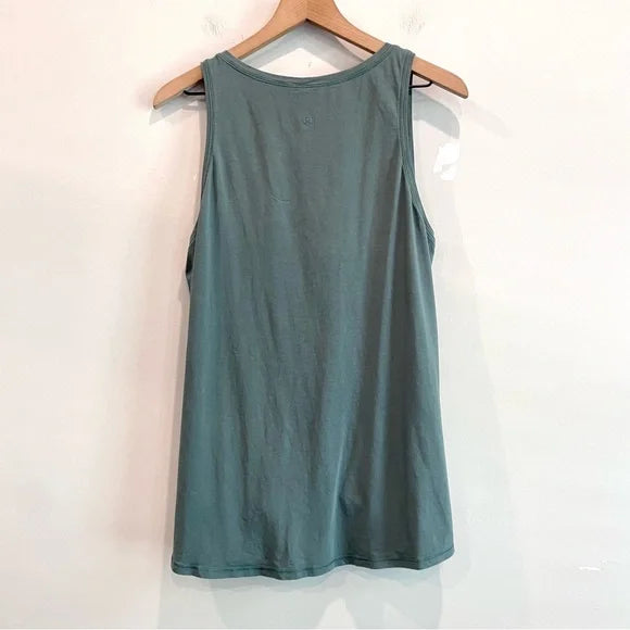 Tie Front Crossover Tank Top