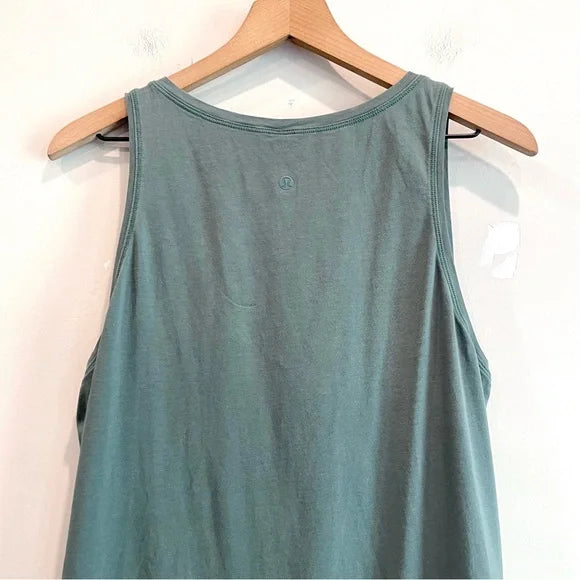 Tie Front Crossover Tank Top