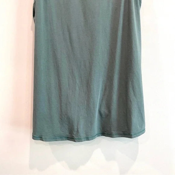 Tie Front Crossover Tank Top