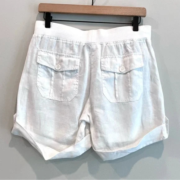 Linen Drawstring Shorts