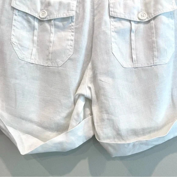 Linen Drawstring Shorts