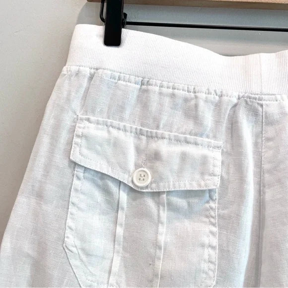 Linen Drawstring Shorts