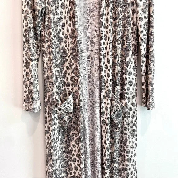 Leopard Duster Cardigan