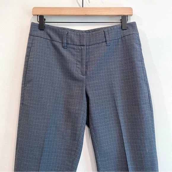 Houndstooth Cuff Hem Pants