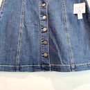 Button Down Jean Skirt-4