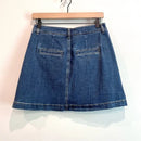 Button Down Jean Skirt-6