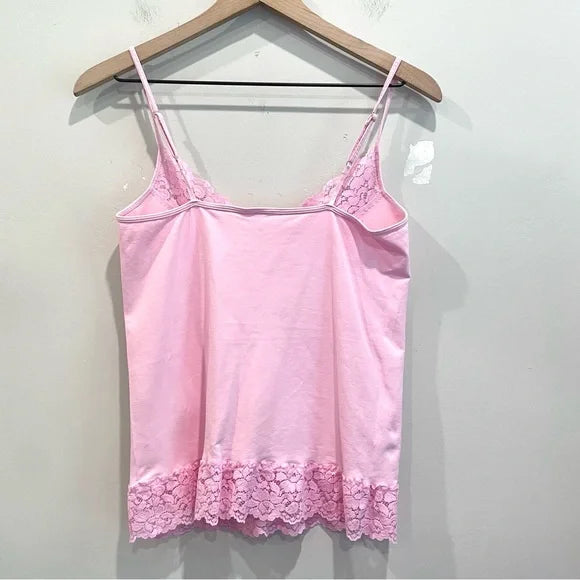 Lace Trim Tank Top