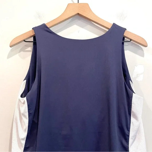 Mesh Side V-Neck Tank Top