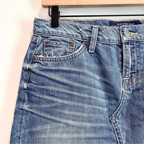 Denim Jean Mini Skirt