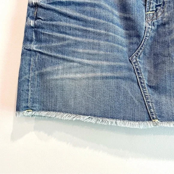 Denim Jean Mini Skirt