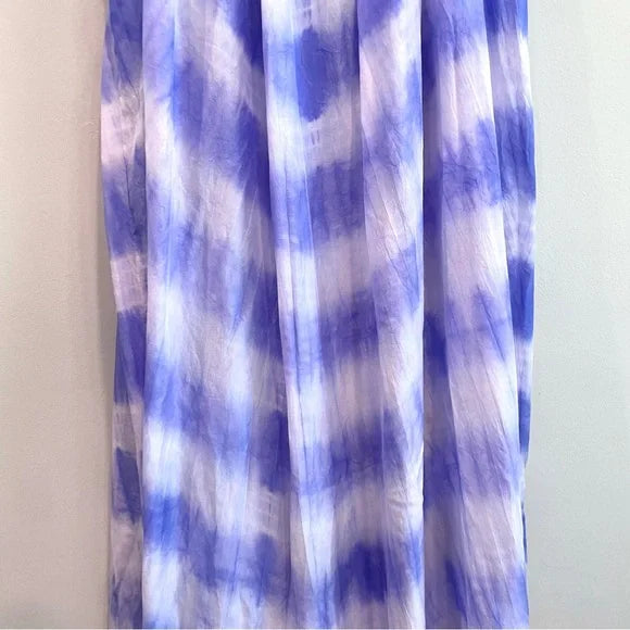 Silk Tie Dye Maxi Dress