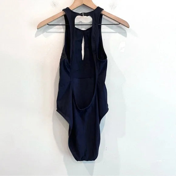 High Neck Keyhole Swimsuit