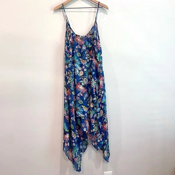 Floral Paisley Swim Cover Dress