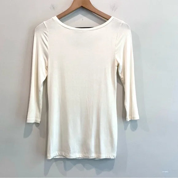 3/4 Sleeve Modal Top