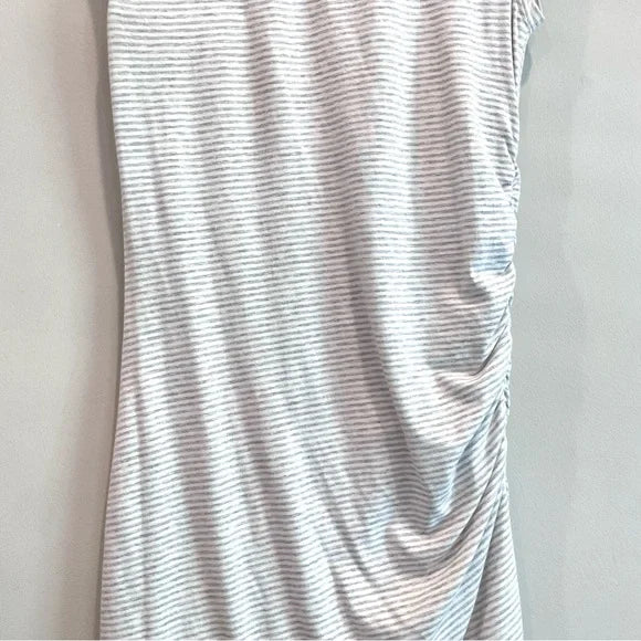 Striped Cap Sleeve Tee Dress