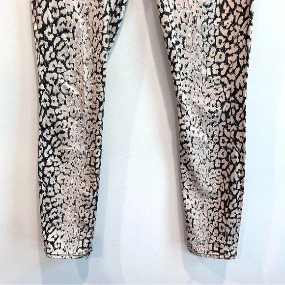 Leopard Skinny Jeans