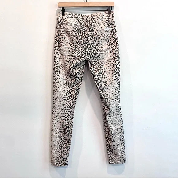 Leopard Skinny Jeans