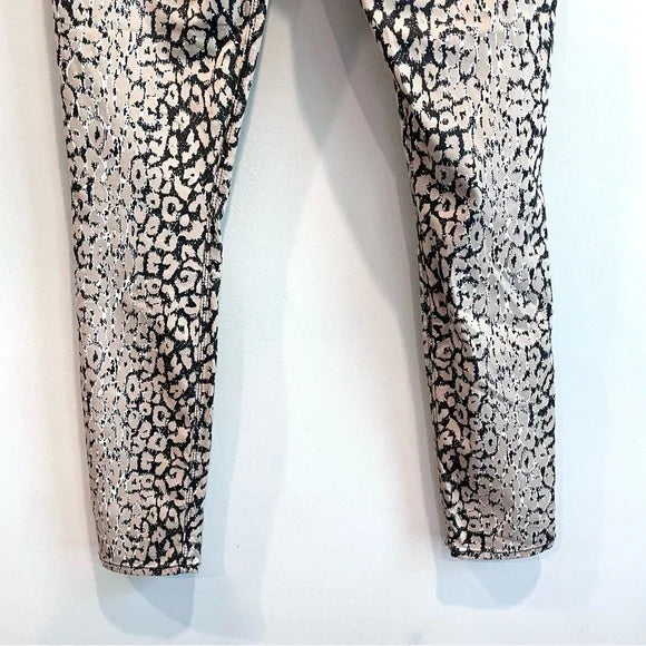 Leopard Skinny Jeans