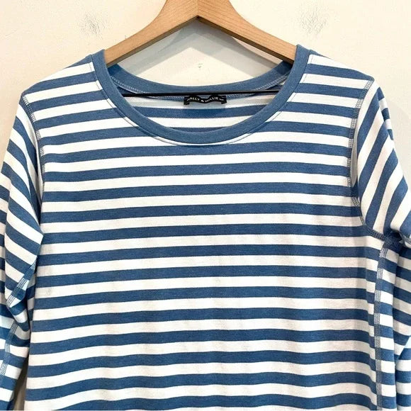 Striped Lightweight Sweatshirt