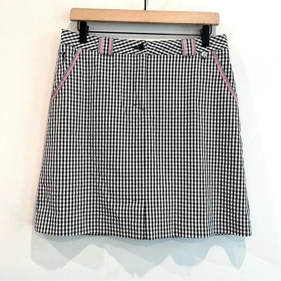 Plaid Golf Skort