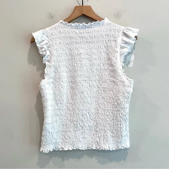 Smocked Ruffle Top