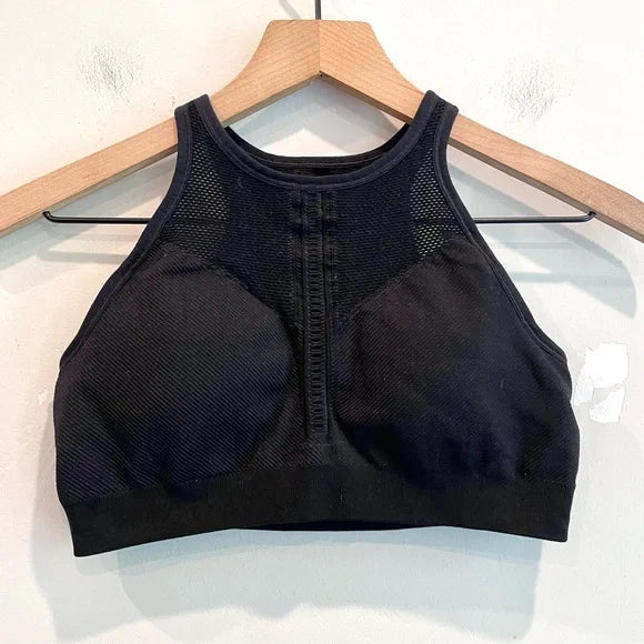 Stretch Mesh Sports Bra