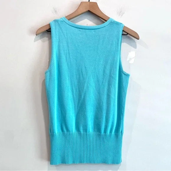 Sleeveless V-Neck Sweater Vest