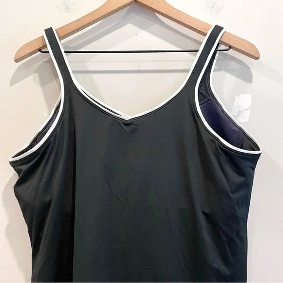 Built In Bra Tennis Tank Top