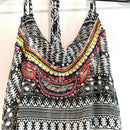 Geometric Beaded Swing Tank Top-3