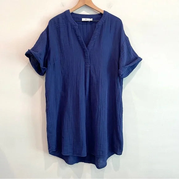 Double Gauze Shirt Dress