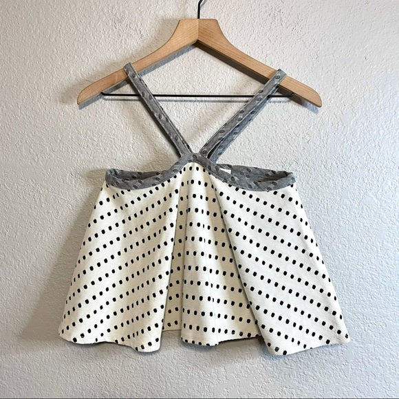 Polka Dot Flowy Tank Top