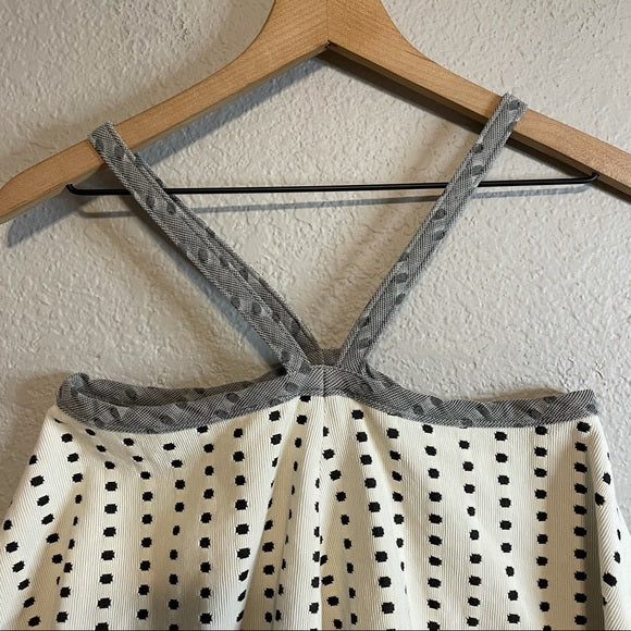 Polka Dot Flowy Tank Top