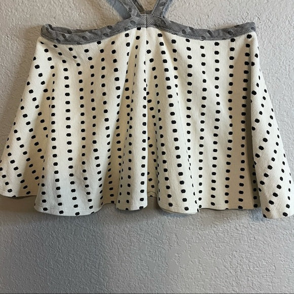 Polka Dot Flowy Tank Top