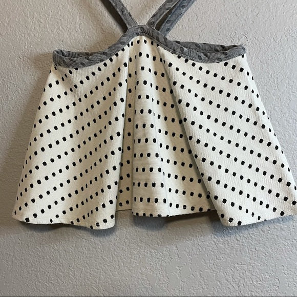 Polka Dot Flowy Tank Top