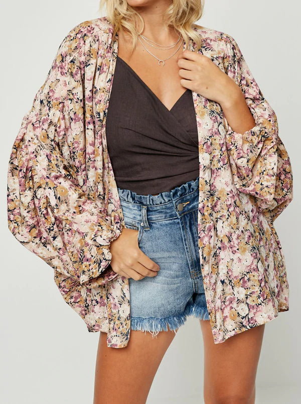 Floral Kimono Cardigan