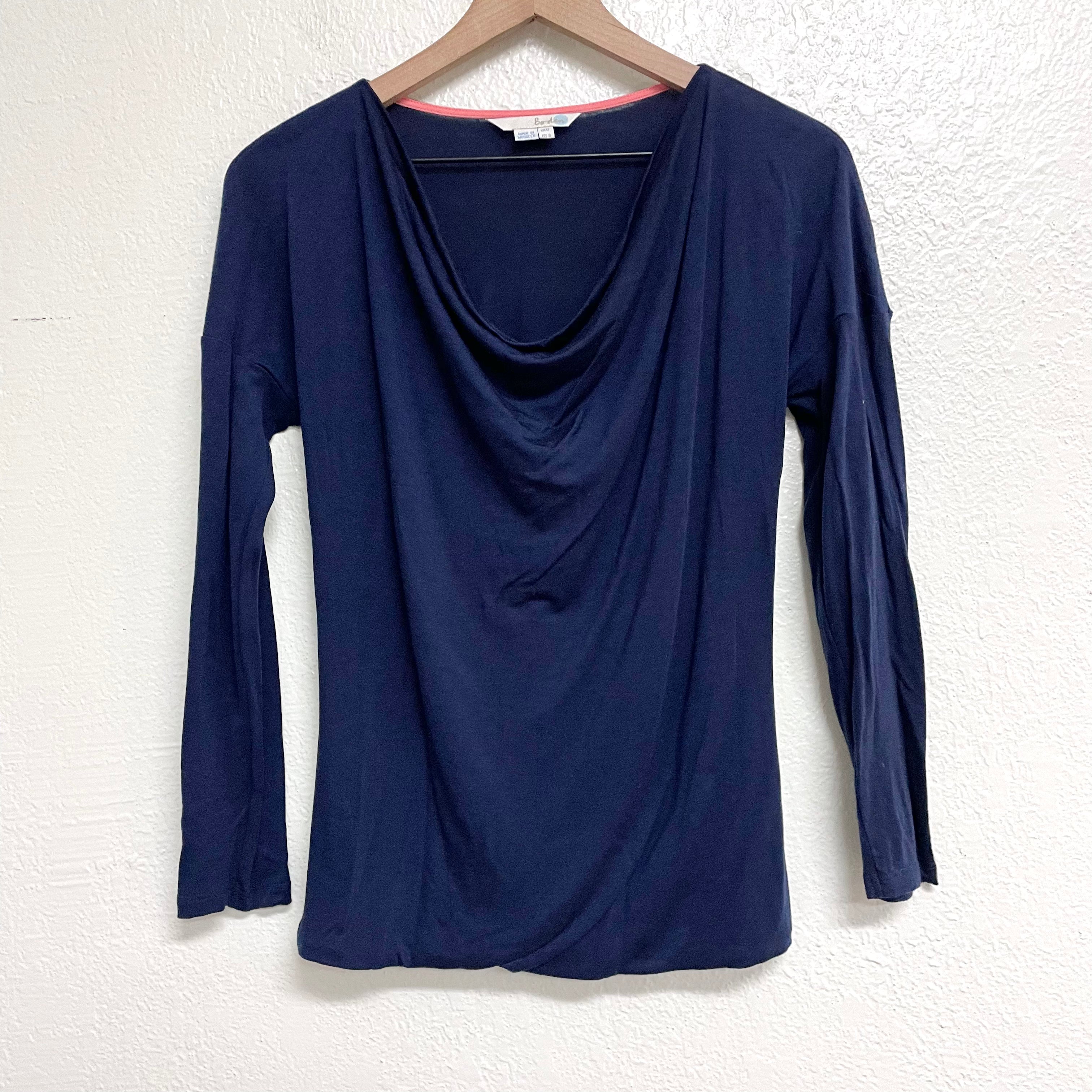 Draped Neck Blouse