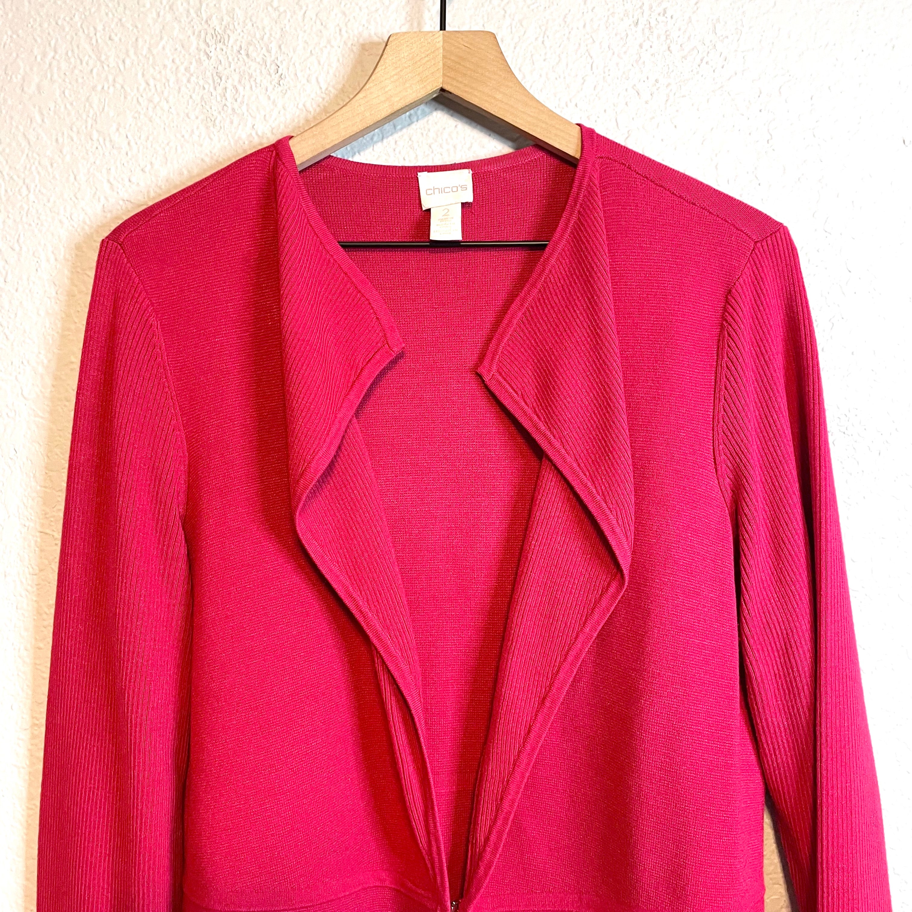 Clasp Front Stretch Cardigan