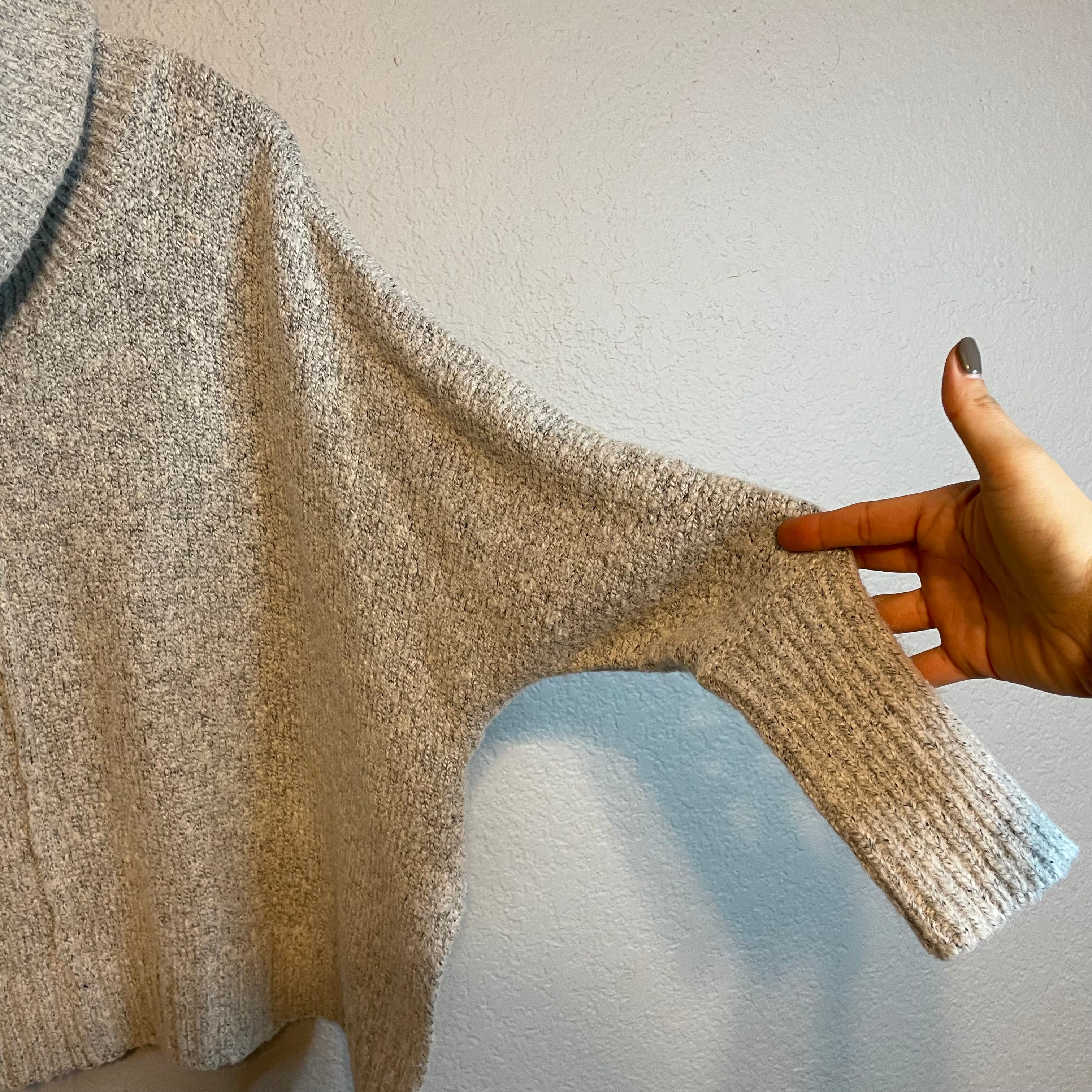 Chunky Cowl Neck Sweater