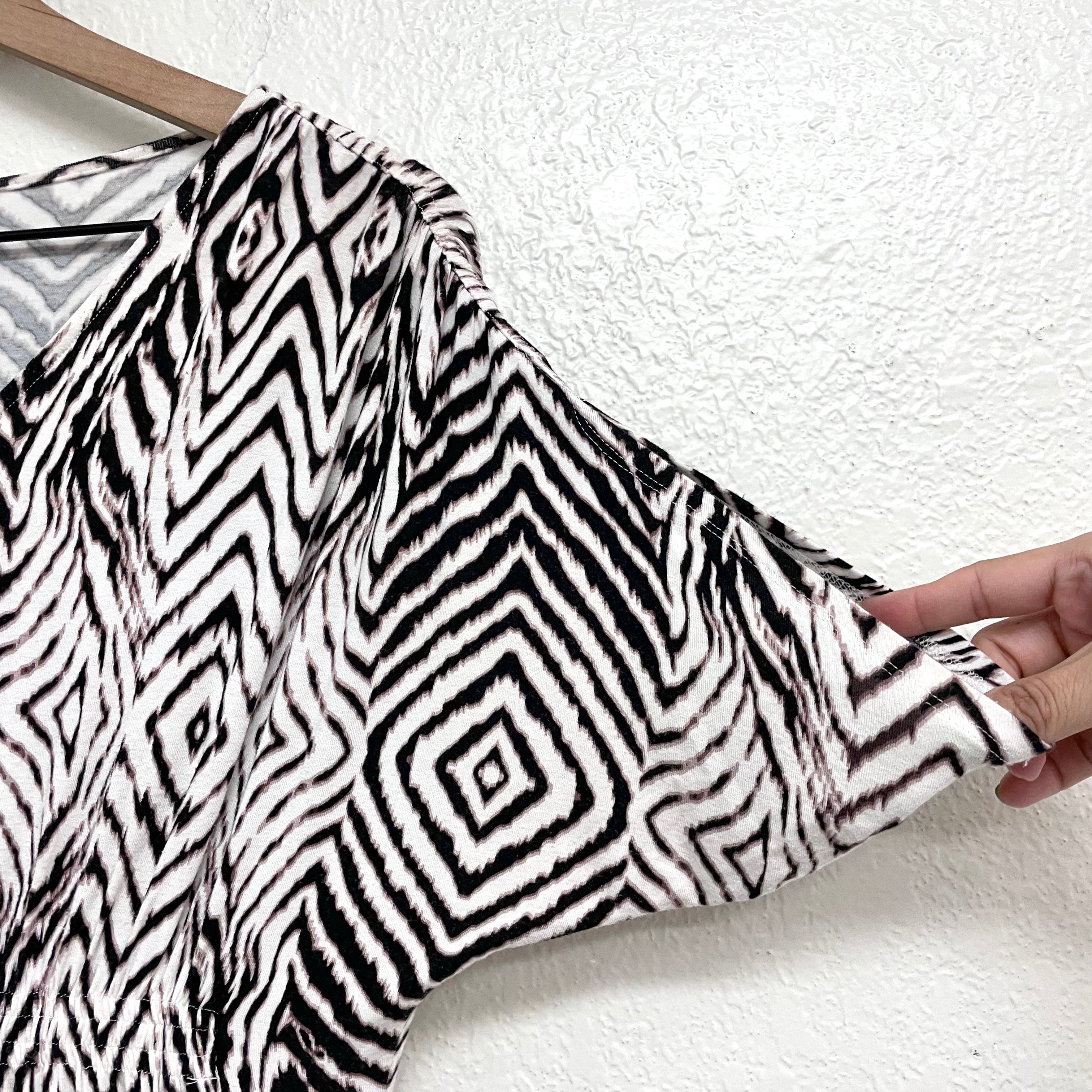 Geometric Sleep Dress