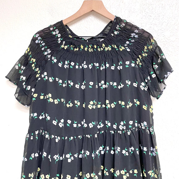 Floral Smocked Dress