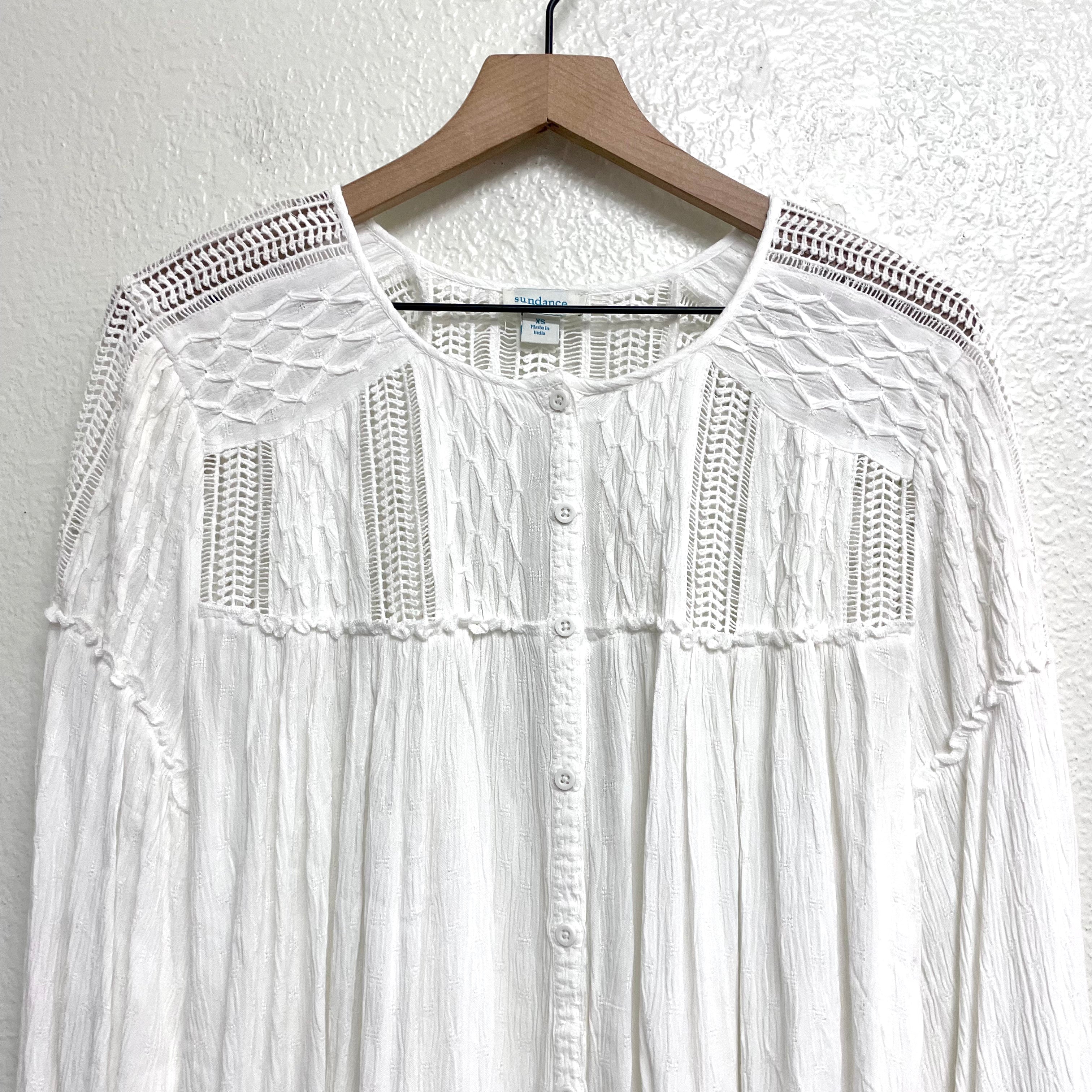 Crochet Trim Blouse