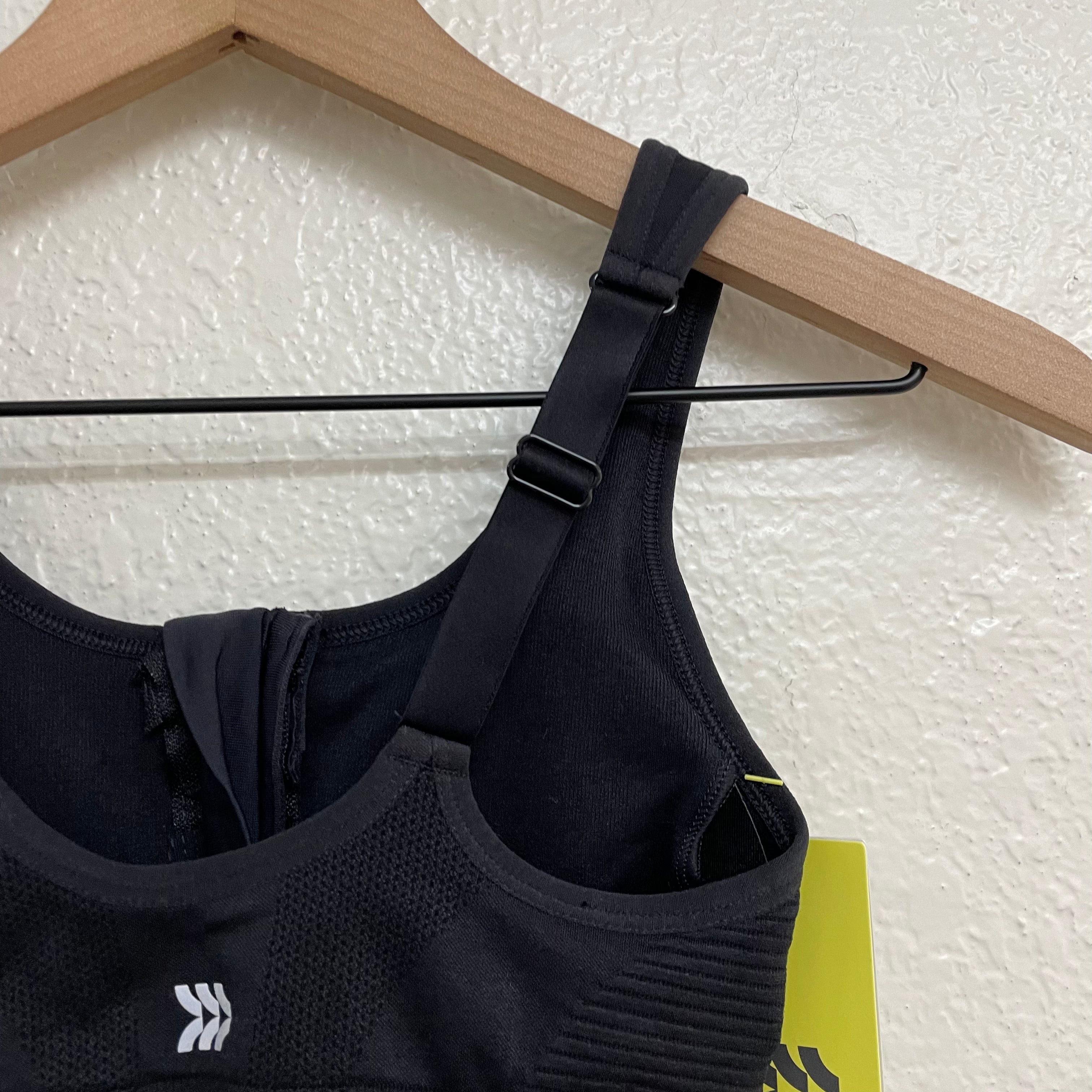 Seamless Zip Front Sports Bra