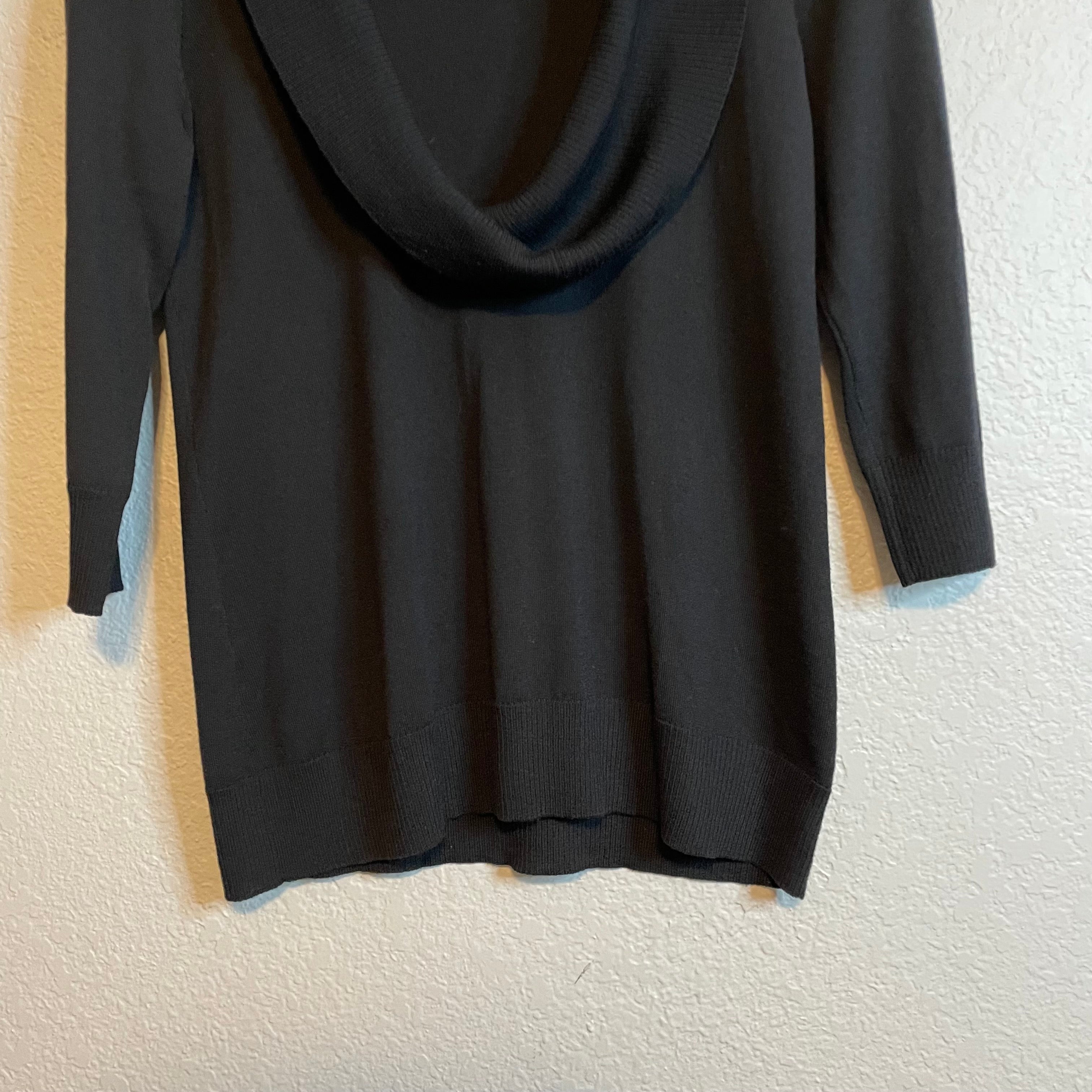 Draped Neck Sweater