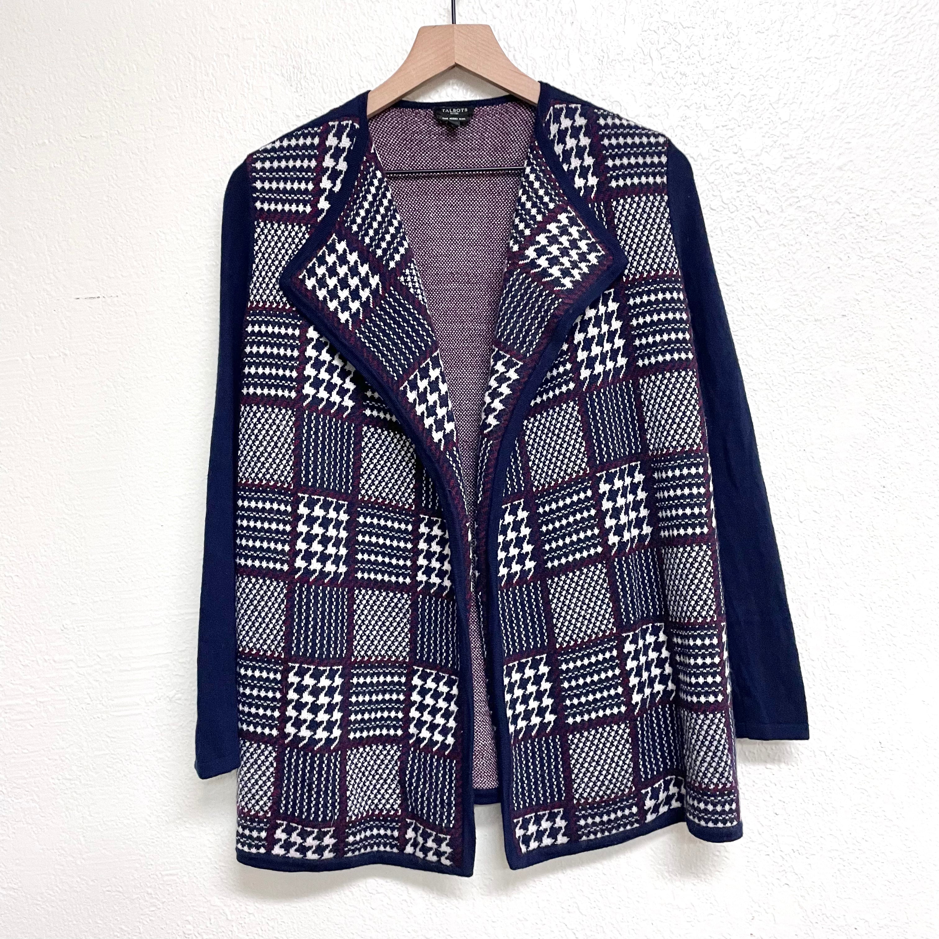 Houndstooth Cardigan