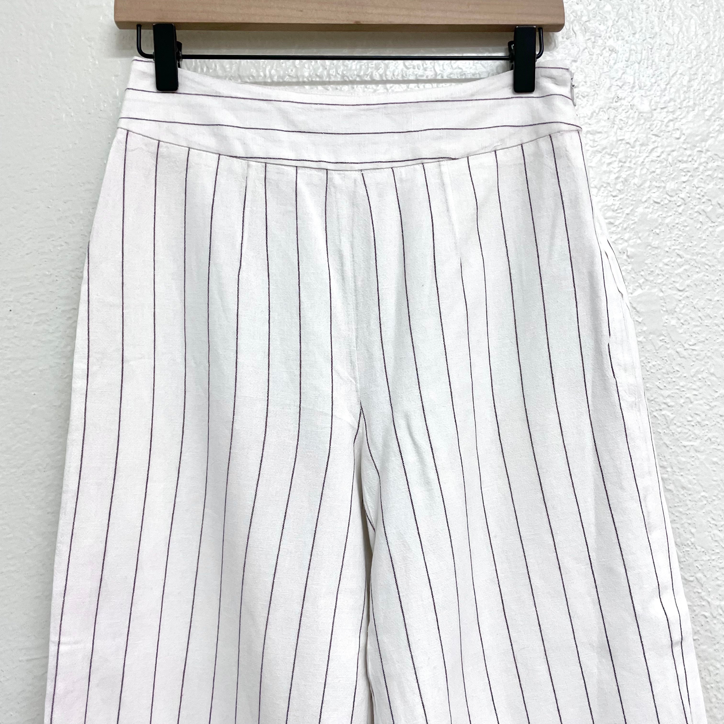 Striped Capri Pants