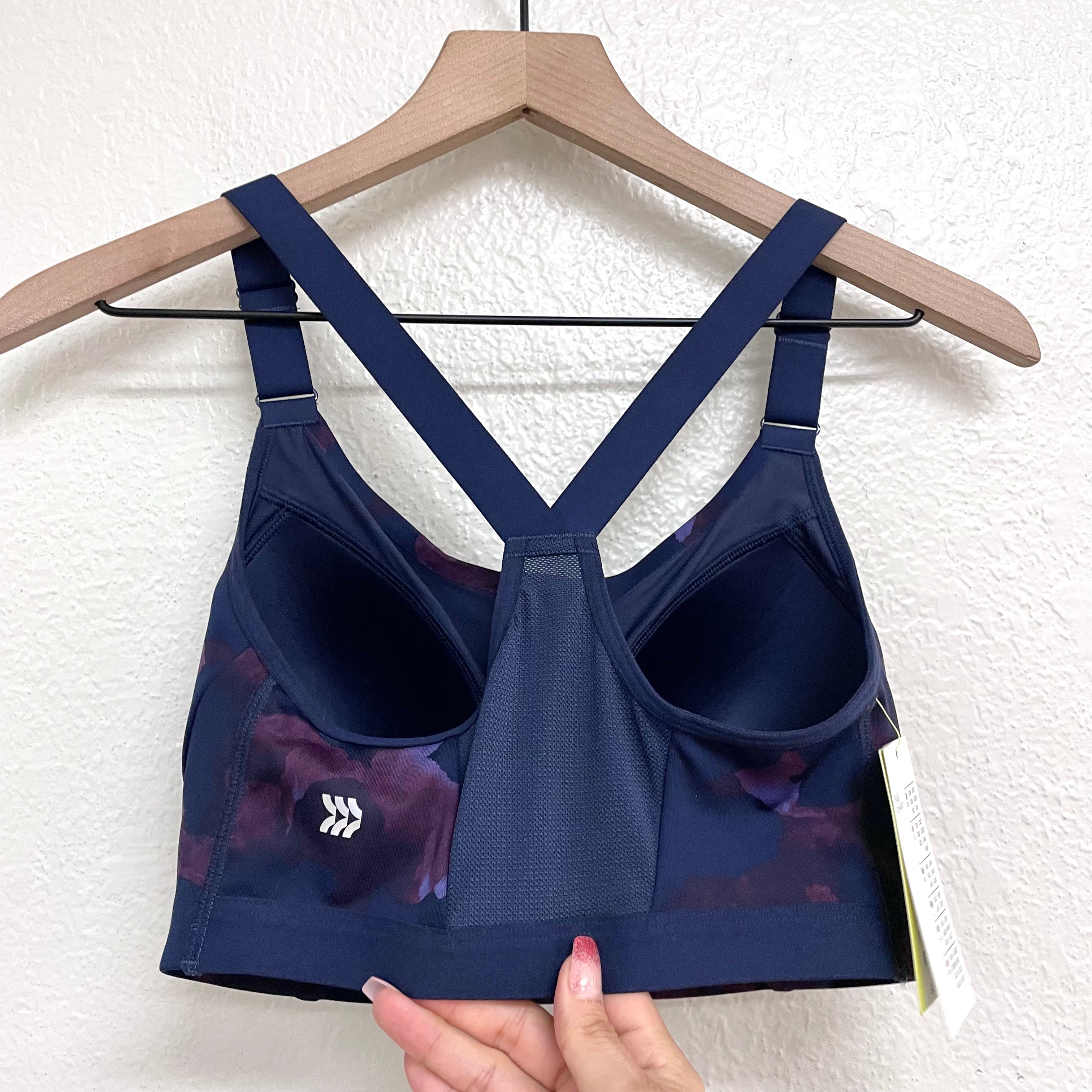 Zip Front Sports Bra