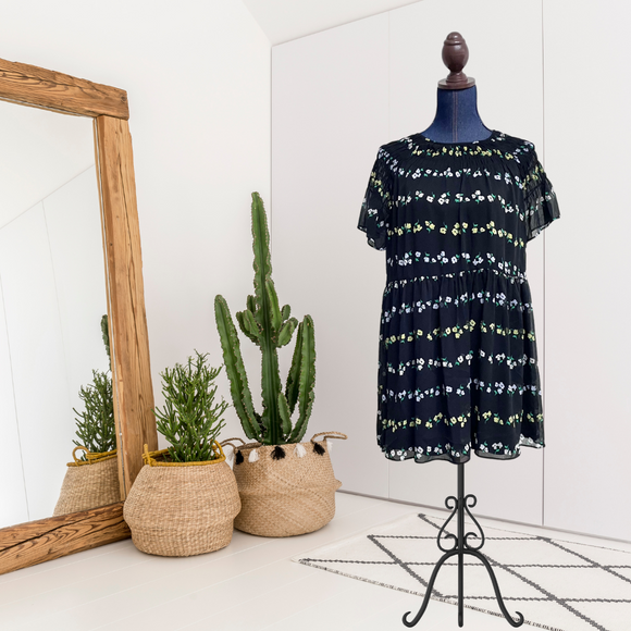 Floral Smocked Dress